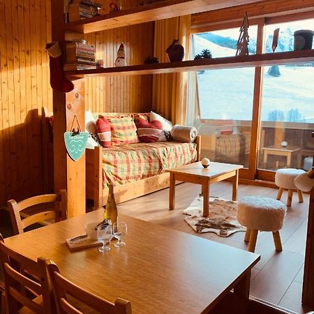 Ferienwohnung Duplex Vue Imprenable, 2 Chb, 2 Sdb, 6 Pers La Clusaz Exterior foto