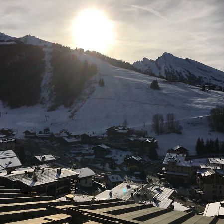 Ferienwohnung Duplex Vue Imprenable, 2 Chb, 2 Sdb, 6 Pers La Clusaz Exterior foto