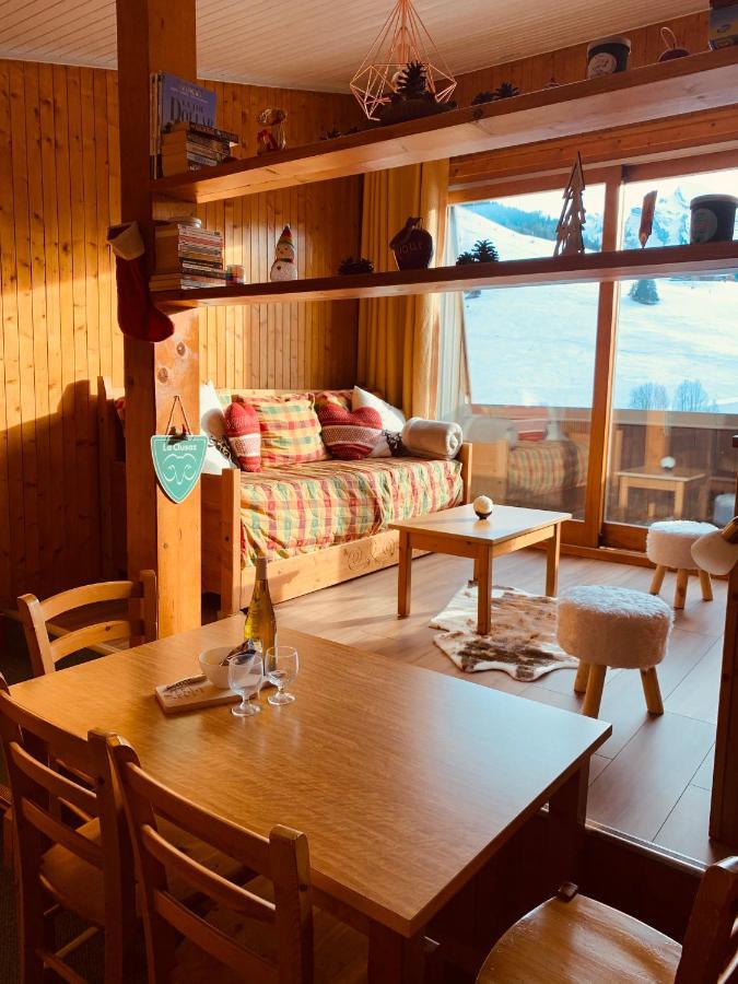 Ferienwohnung Duplex Vue Imprenable, 2 Chb, 2 Sdb, 6 Pers La Clusaz Exterior foto