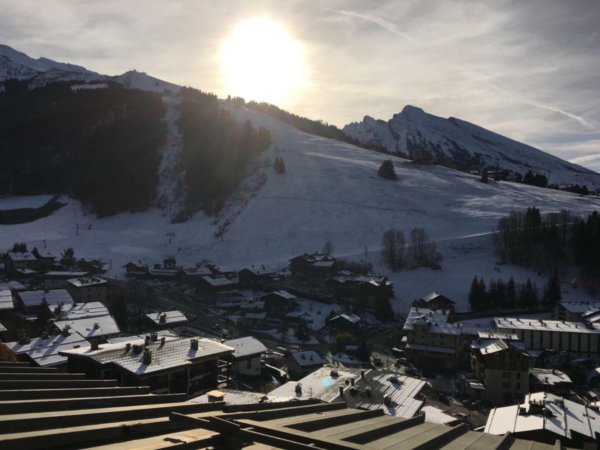 Ferienwohnung Duplex Vue Imprenable, 2 Chb, 2 Sdb, 6 Pers La Clusaz Exterior foto